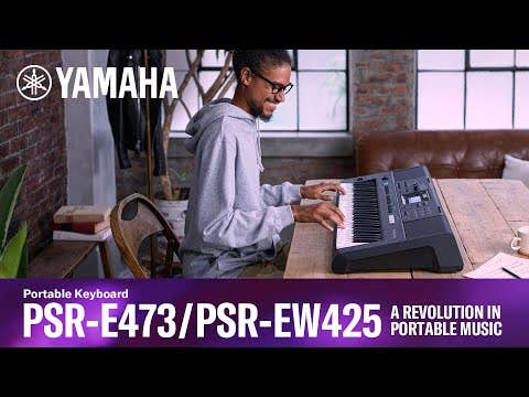 Yamaha PSR-EW425 76-Note Digital Keyboard (PSREW425)
