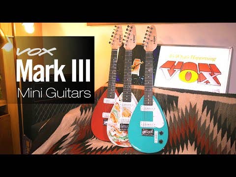 Vox Mark III Mini Electric Guitar - Marble