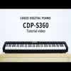Casio CDP-S360BK Digital Piano