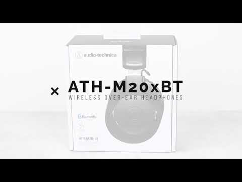 Audio Technica M20xBT Wireless Headphones - Black