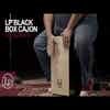 Latin Percussion LP Black Box Cajon - Natural Faceplate (LP1428NYN)