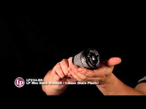 Latin Percussion LP Afuche / Cabasa Mini - Black (LP234-BK)