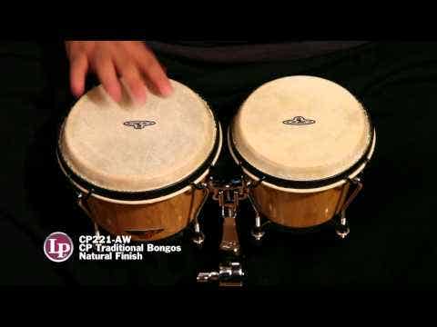 Latin Percussion LP CP Traditional Bongos (CP221-AW)