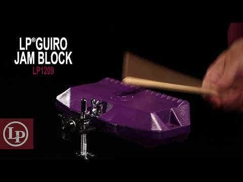 Latin Percussion LP Guiro Jam Block - Purple (LP1209)