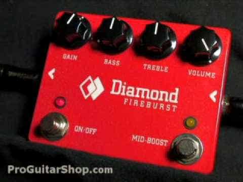 Diamond Fireburst Fuzz/Distortion Pedal - One Only