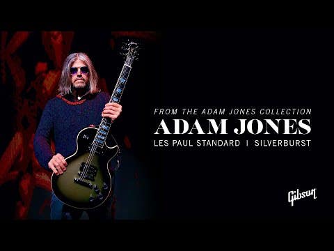 Gibson Adam Jones Les Paul Standard w/Case -  Antique Silverburst