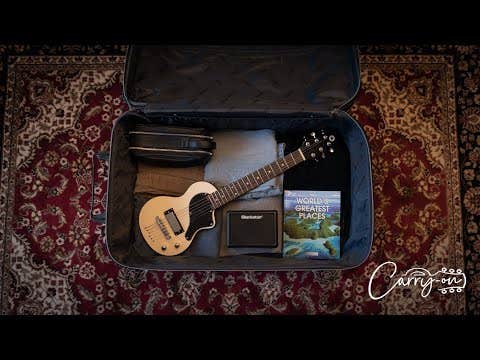 Blackstar Carry-on Guitar w/Bag + FLY amp package - White