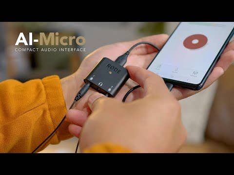 RODE AI-Micro Compact Audio Interface