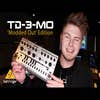 Behringer TD-3-MO-SR Modded Out Analog Bass Synth - Silver