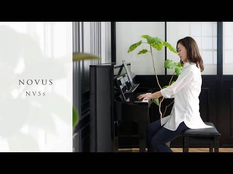 Kawai Novus NV5S Hybrid Digital Piano w/Matching Bench - Polished Ebony