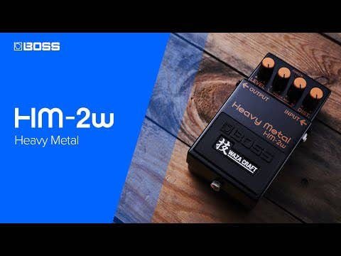 Boss HM-2W Waza Craft Heavy Metal Distortion Pedal (HM2W)