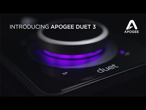 Apogee Duet 3 Audio Interface for macOS + PC