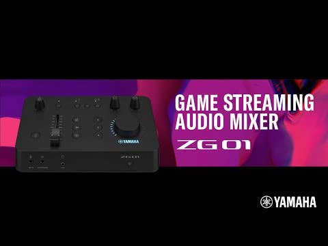 Yamaha ZG01 Game Streaming Audio Mixer