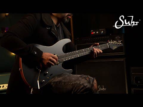 Suhr Andre Nieri Signature Modern w/Case  - Satin Black EB