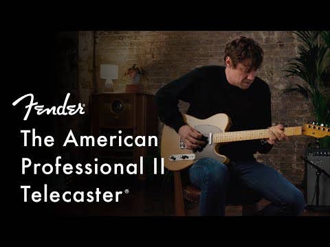 Fender American Professional II Telecaster w/Case - Butterscotch Blonde MN