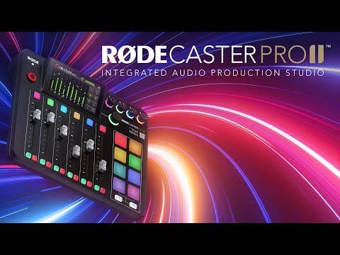 Rode RODECaster Pro II Audio Production Studio (RCPII-I)
