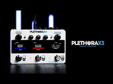TC Electronic Plethora X3 TonePrint Pedalboard Effects Unit