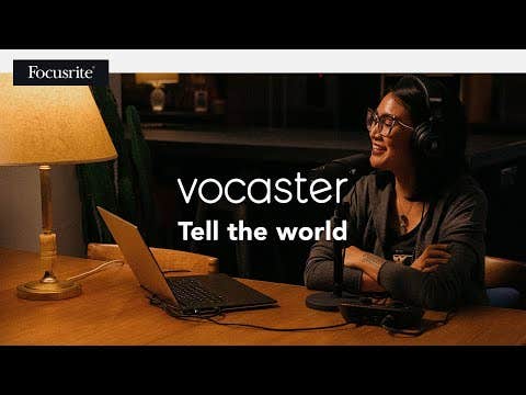 Focusrite Vocaster ONE Podcasting USB Interface