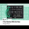 Moog MAVIS Semi-Modular Analog Synth