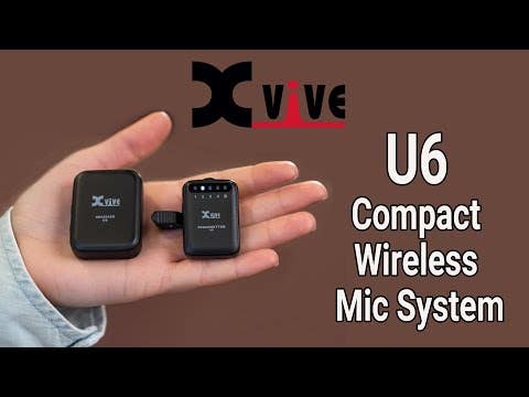 XVIVE U6 Compact Wireless Microphone System