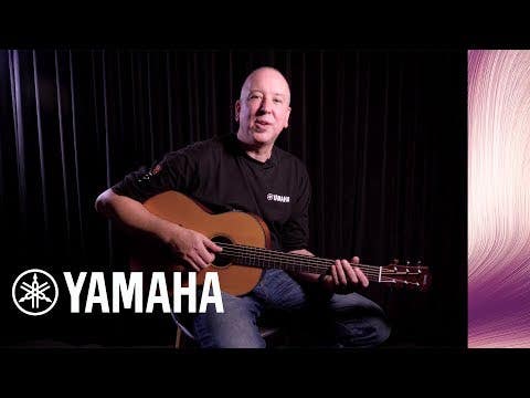 Yamaha CSF-TA Transacoustic Parlour Guitar - Vintage Natural