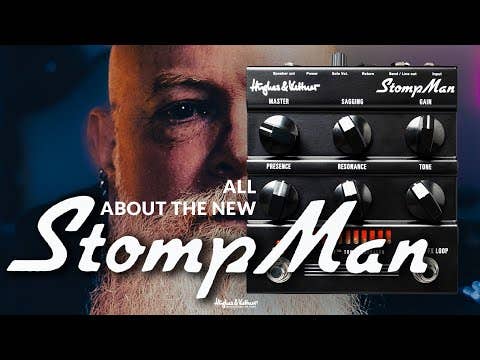 Hughes & Kettner Spirit StompMan 50w Floor Pedal Amplifier
