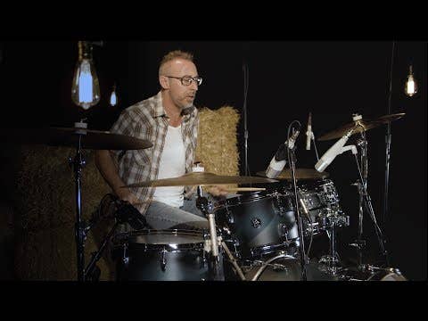Gretsch Drums Renown Series 5-piece Drum Kit - Satin Antique Blue Burst