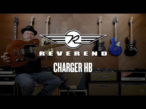 Reverend Charger HB Electric Guitar - Violin Brown