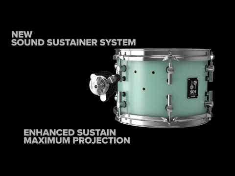 Sonor SQ1 Series 5-pc Drum Kit - Shell Pack - Cruiser Blue