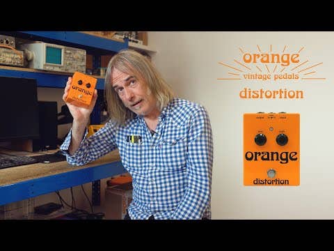 Orange Distortion Pedal (Made in UK)
