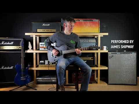 Cort x Manson Guitar Works MBM-2-Sustainiac Matt Bellamy Signature Guitar - Satin Black