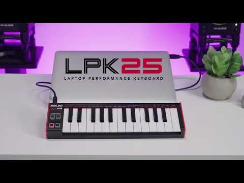 AKAI LPK25 mk2 25-key MIDI Keyboard Controller