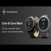 Soundbrenner CORE STEEL Vibrating Metronome / Tuner / dB Meter