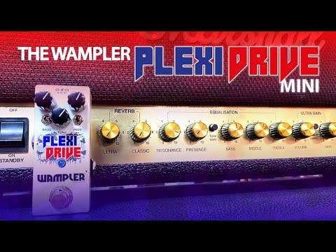 Wampler Plexi-Drive MINI Overdrive Pedal