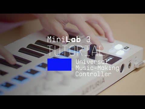 Arturia Minilab MK3 25-Note Controller Keyboard - White