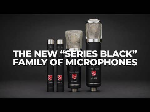 Lauten Audio Black LA-120 V2 Small Diaphragm Condenser Microphone - Pair