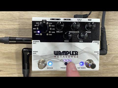 Wampler Metaverse Digital Delay Pedal