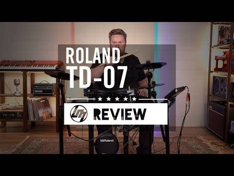 Roland TD-07KV V-Drum Electronic Drum Kit w/Bluetooth