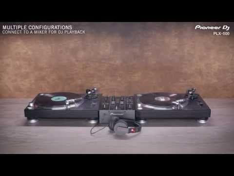 Pioneer PLX-500 High-torque Direct Drive Turntable - White