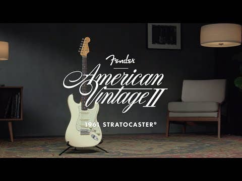 Fender American Vintage II 1961 Stratocaster - Rosewood Fingerboard - 3-Color Sunburst