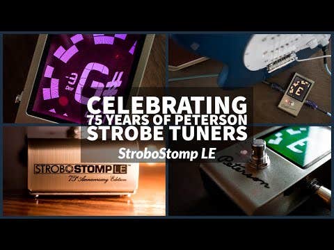 Peterson Strobo-Stomp LE Limited Edition Tuner Pedal