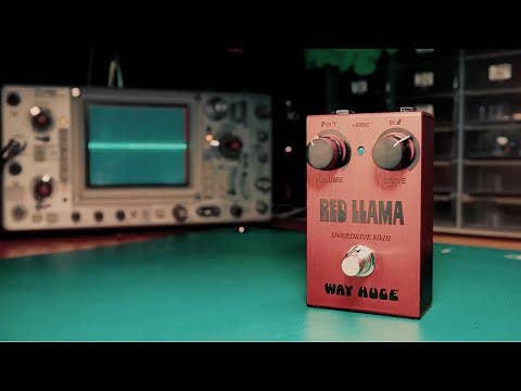 Way Huge SMALLS Red Llama MKIII Overdrive Pedal