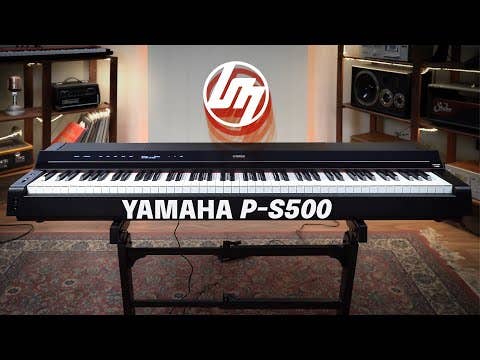 Yamaha P-S500B Portable Digital Piano - Black