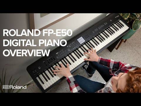Roland FP-E50 Entertainment Piano - Black