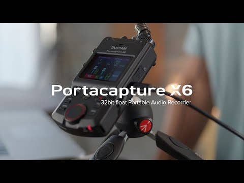 Tascam Portacapture X6 Multi-Track Handheld Recorder