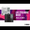 Yamaha AG08W Live Streaming Mixer - White
