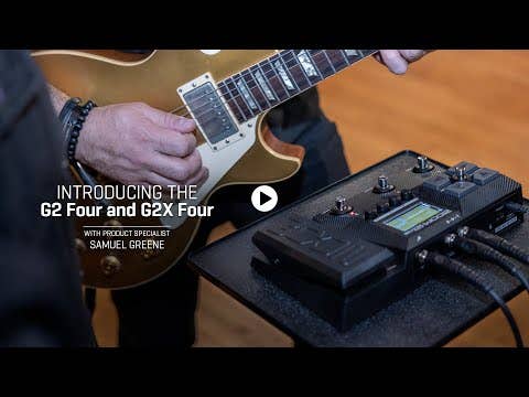 Zoom G2X FOUR Guitar Effects + Amp Simulator Pedal