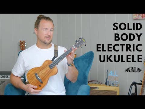 Kala KA-SB-ACA-T Solidbody Acacia Tenor Ukulele