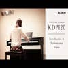 Kawai KDP120 Digital Piano w/Matching Bench - Rosewood