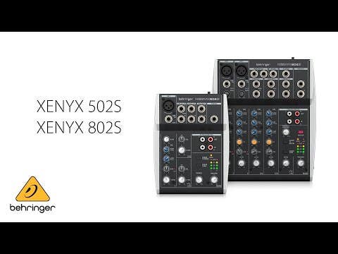 Behringer Xenyx 802S 8 Channel Mixer w/USB